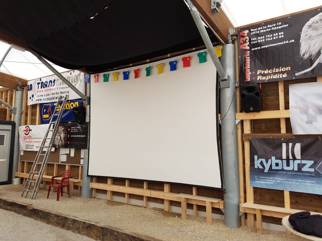 entreprise pour ecran geant location neuchatel