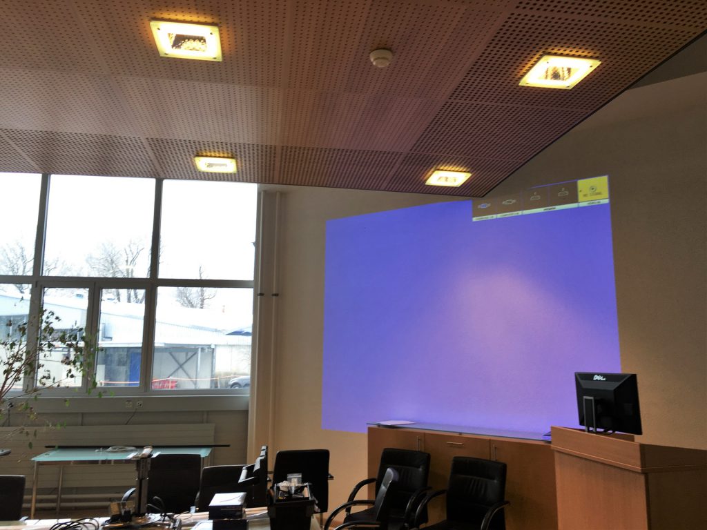installation de retroprojecteur a neuchatel